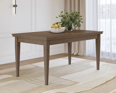 Klapptisch Evora 90x160-240 cm Eiche graubraun Attraktives Design und Funktionalität werden Liebhaber ausdrucksstarker Innenräume begeistern