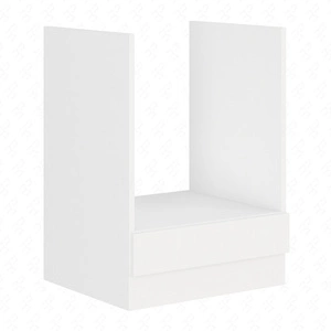 Einbauschrank EkoWhite 60 D GAS BB Küchenschrank resistent gegen Dampf, Hitze und Flecken