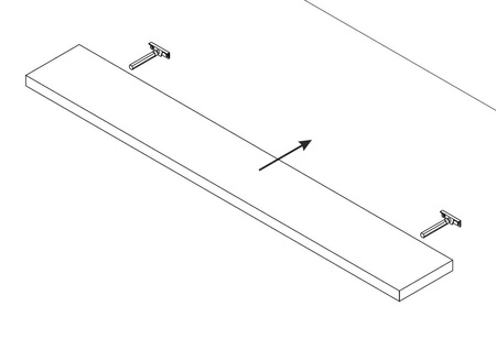 Yugo-Wohnzimmermöbel in Esche grau/weiß glänzend Asymmetrische Elemente für moderne und funktionale Arrangements