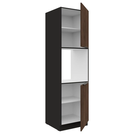 Eck-Küchenmöbelset Tarraco / Brianza 310x250 cm Griffe aus Metall sehen in modernen Innenräumen toll aus