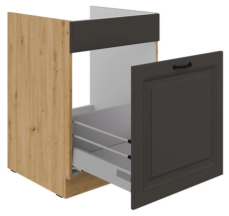 Spülenschrank mit Schublade Style 60 ZL 1S BB dampf-, hitze- und spritzwasserbeständiger Schrank