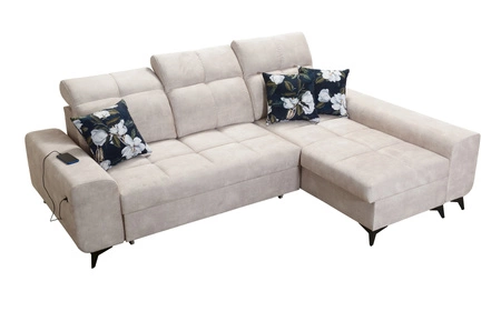 Ecksofa mit Schlaffunktion Buffalo blau rechts Funktionelles und stilvolles Ecksofa mit Bettkasten