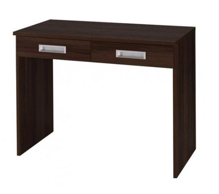 Schminktisch mit Schubladen Penelopa 100 cm Kastanie Wenge moderne Möbel Design Möbel Kanten wurden mit einem speziellen Furnier fertig