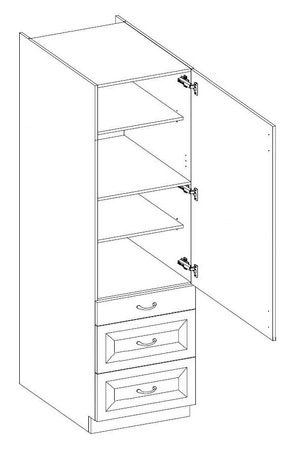 Valico Küchenmöbel-Set 240 cm Schränke sehen in klassischen und modernen Interieurs großartig aus