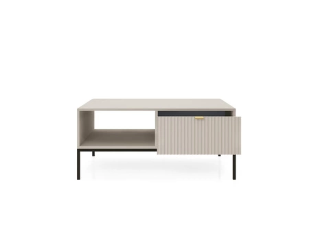 Möbelset Lovro beige modernes Design Schrankwand für Wohnzimmer oder Sitzungssaal