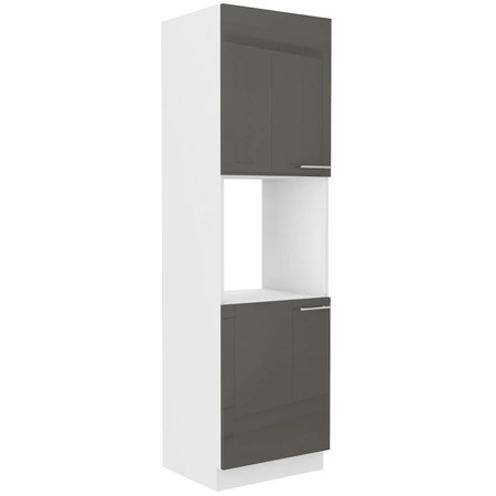 Einbaubackofen Sockel Milo 60 DP-210 2F Schrank mit Schubladen dampf-, spritz- und hitzebeständig