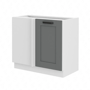 Eckauszug Küchenschrank Avola 105 ND 1F BB linker Schrank dampf-, hitze- und auslaufsicher