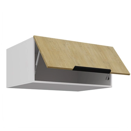 Küchenhängeschrank Cremona 80 NAGU-36 1F Metallkantenbügel dampf- und hitzebeständiger Küchenschrank