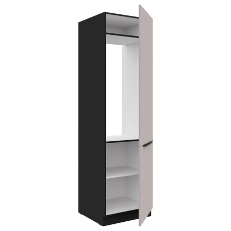 Tarraco 60 LO-210 2F Küchenschrank Einbaukühlschrank Metallgriffe feuchtigkeits- und beschädigungsbeständiger Schrank