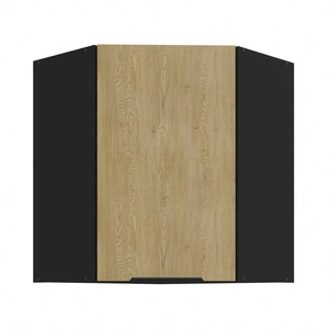 Eck-Küchenoberschrank Crotone 60x60 GN-72 1F Metallkantengriff feuchtigkeits- und beschädigungsbeständiger Schrank