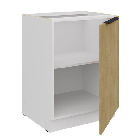 Küchenmöbel Set Cremona 180 cm elegante Küchenschränke in dezenten und natürlichen Farben ideales Set für eine kleine Küche