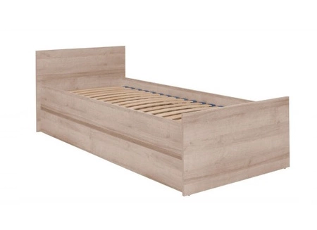 Bett Simple 90x200 cm Eiche sonoma Funktionsmöbel für das Jugendzimmer