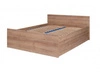 Bett Simple 140x200 cm Eiche riviera funktionelles Möbelstück für ein Schlafzimmer oder Jugendzimmer