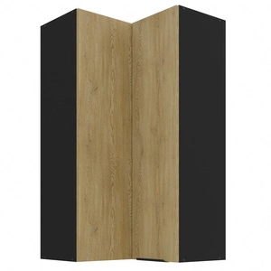 Eck-Küchenoberschrank Crotone 60x60 GN-108 2F Metallkantengriff feuchtigkeits- und beschädigungsbeständiger Schrank