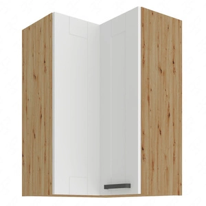 Luis 60x60 GN-90 2F Eck-Hängeschrank für die Küche beständig gegen Dampf, hohe Temperaturen und Verschüttungen