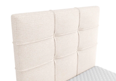 Boxspringbett Irvine 80x200 beige Stilvolles Bett mit Bettzeugablage und hohem Kopfteil besticht durch sein elegantes Design