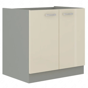 Küchenunterschrank Karmen 80 ZL 2F BB dampf- hitze- und spritzwassergeschützt