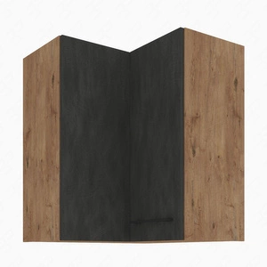 Valico 60x60 GN-72 1F Eck-Küchenoberschrank dampf-, hitze- und auslaufsicherer Schrank