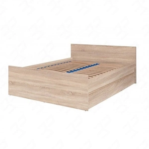 Bett Simple 140x200 cm Eiche sonoma funktionelles Möbelstück für ein Schlafzimmer oder ein Jugendzimmer