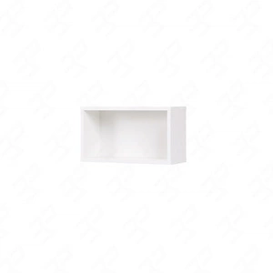 Regal Simple 45 cm weiß funktionelles Möbelstück für das Jugendzimmer Wohnzimmer oder Büro