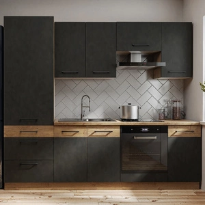 Valico Küchenmöbel-Set 240 cm Schränke sehen in klassischen und modernen Interieurs großartig aus