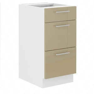 Nalo 40 D 3S BB Küchenhochschrank mit Schubladen dampf-, auslauf- und hitzebeständig