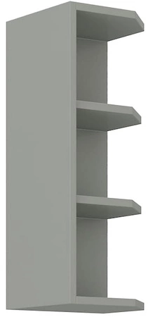 Karmen Eck-Küchenmöbel-Set 260x270 cm glänzende Fronten Schrank-Stil wird das Innere einer jeden Küche passen