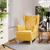 Milano Sessel gelbes zeitloses Möbelstück in moderner Ausführung, ideal für jeden Einrichtungsstil