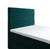 Boxspringbett Bing 120x200 türkis im modernen skandinavischen Stil mit gepolstertem Kopfteil Bett mit Staukasten