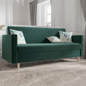 Balm Schlafsofa in grün sehr bequemes Schlafsofa perfekt für jeden Einrichtungsstil