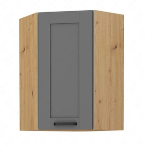 Eck-Küchenwandschrank Asti 60x60 GN-90 1F dampf-, temperatur- und spritzwasserbeständiger Schrank