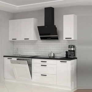 Küchenmöbel-Set Livio 230 cm Schränke sehen in klassischen und modernen Interieurs großartig aus