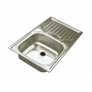 Einbeckenspüle mit Abtropffläche ES760