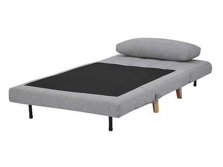 Liegesessel Billy grau Schlichtes und modernes Design, das sich in jede Einrichtung einfügt Beine aus Buche