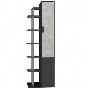 Bücherregal Nano 60 cm graphit / enigma problemlose Nutzung und Haltbarkeit stilvolle und funktionale Ergänzung zum Büro und Jugendzimmer