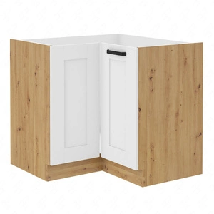 Eck-Küchenschrank Luis 90x90 DN 2F BB, dampf-, temperatur- und spritzwassergeschützt