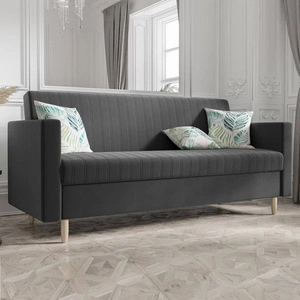 Balm Schlafsofa in grau sehr bequemes Schlafsofa perfekt für jeden Einrichtungsstil