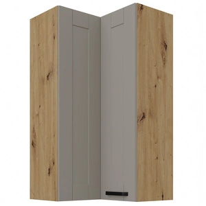 Linosa 60x60 GN-108 2F Eck-Küchenoberschrank dampf-, hitze- und auslaufsicherer Schrank