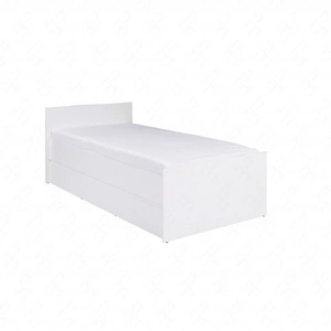 Bett Simple 90x200 cm weiß Funktionsmöbel für das Jugendzimmer