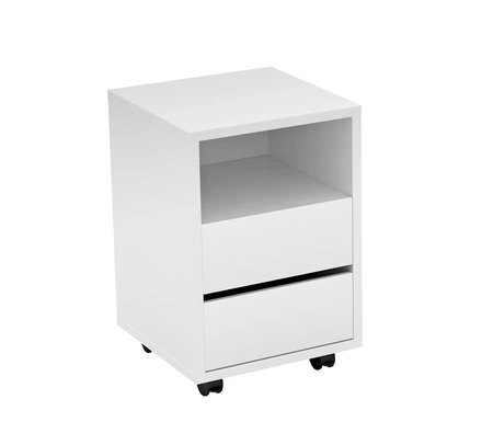 Schrank mit Schubladen Agapi weiß funktionelles Schreibtisch-Accessoire