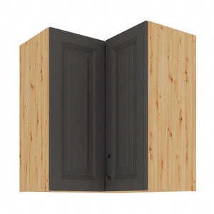 Hängender Ecke-Küchenschrank Style 60x60 GN-72 2F schrankfest gegen Dampf hohe Temperaturen und verschüttete Flüssigkeiten