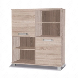 Maximus Kommode 100 cm Eiche Sonoma hell modernes Möbeldesign Kommode Kanten mit ABS-Spezialfurnier