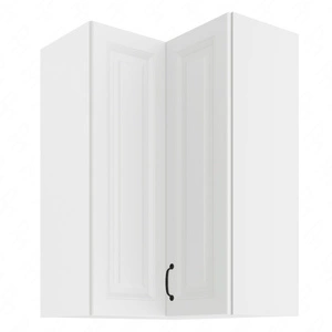 Hängender Eck-Küchenschrank Snow 60x60 GN-90 2F schrankfest gegen Dampf hohe Temperaturen und verschüttete Flüssigkeiten