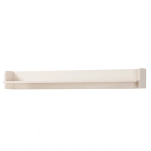 Ferdi Regal 134 cm beige sand Stilvolles und praktisches Wandregal, ideal für minimalistische Innenräume im skandinavischen Stil