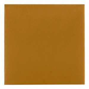 Polsterpaneel Quadra 50x50 cm gelb stilvolles Wandpaneel quadratischer Veloursstoff modisches Finish für jede Einrichtung