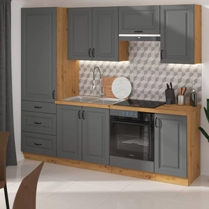 Kea Küchenmöbel Set 240 cm Schränke sehen in skandinavischen klassischen und modernen Interieurs großartig aus