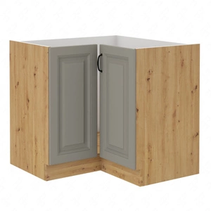 Eck-Küchenschrank Delos 90x90 DN 2F BB dampf- hitze- und spritzwassergeschützt