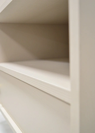 Kioto II Wohnzimmermöbel-Set beige stilvolles Design elegante Möbel in gedeckten Farben mit goldenen hohen Beinen bereichert