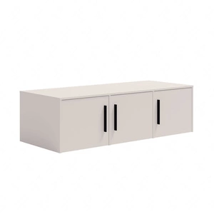 Garderobenerweiterung Maxione 150 cm beige Funktionsgarderobe erhöht den Stauraum für Kleidung, Schuhe und Accessoires