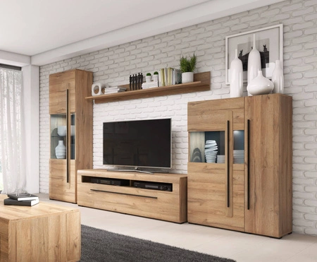 Tulsa Eiche Enkel Wandschrank innovative Möbel für Wohnzimmer und Lounge in modernen skandinavischen und klassischen Stil